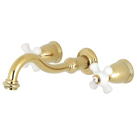 Vintage KS3122PX 2-Handle Wall Mount Bathroom Faucet KS3122PX